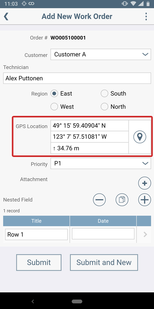 Flowfinity - Leica high precision GPS